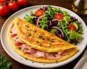 Omelett al Prosciutto